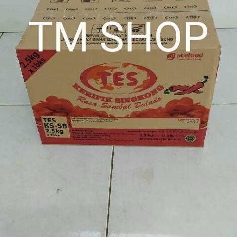 

NEW PRODUK TES KERIPIK SINGKONG RASA SAMBAL BALADO 2500 G !!!!!