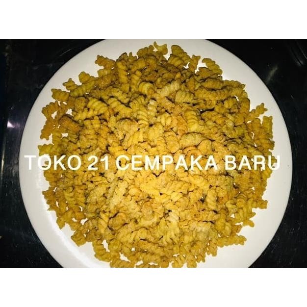 

READY STOCK MAKARONI SPIRAL GORENG ASIN 1 BALL | MAKARONI ULIR SPIRAL ASIN KILOAN !!!!!