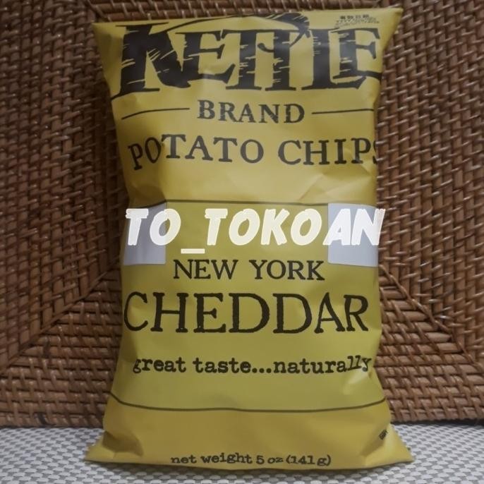 

NEW PRODUK KETTLE CHIPS NEWYORK CHEDDAR 142 GRAM !!!!!