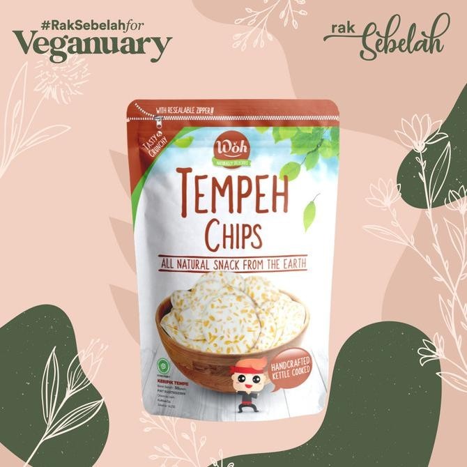 

BIG SALE KERIPIK TEMPE WOH CHIPS 100GR X 3 BUNDLE !!!!!