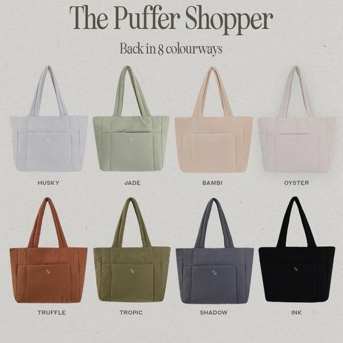 

READY STOCK THE PAPER BUNNY PUFFER SHOPPER BAG !!!!!