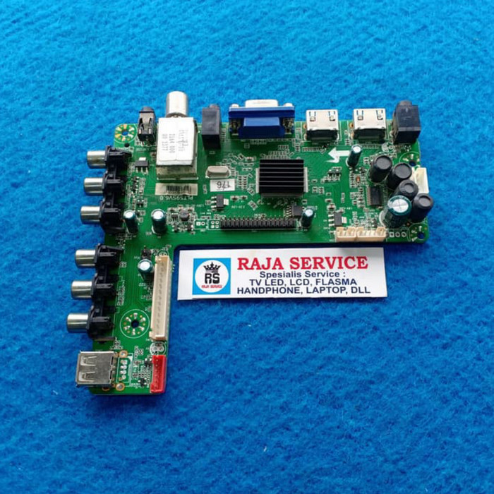MB TV LED POLYTRON PLD 32D120 PLD32D120 MAINBOARD MESIN MODUL BOARD