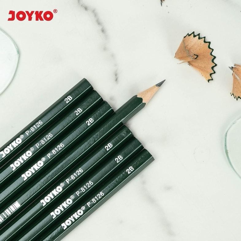 

Hot Promo Pensil Pencil Joyko P-8126 2B 1 Box 12 Pcs Bahan Bermutu