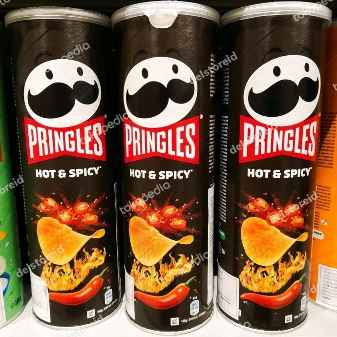 

NEW PRODUK PRINGLES HOT AND SPICY 165 GR !!!!!
