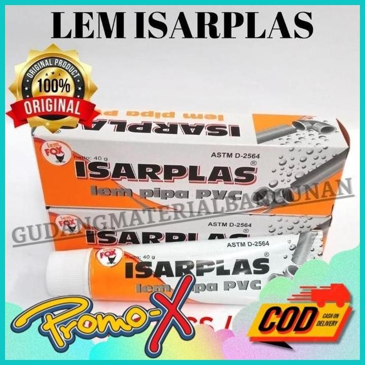 

RAMADHAN SALE [12PCS ORIGINAL] LEM PIPA PVC ISARPLAS / LEM ISARPLAS / LEM PVC 1 PACK 1 SLOP 1 LUSIN 12PCS 1PACK RAMADHAN SALE