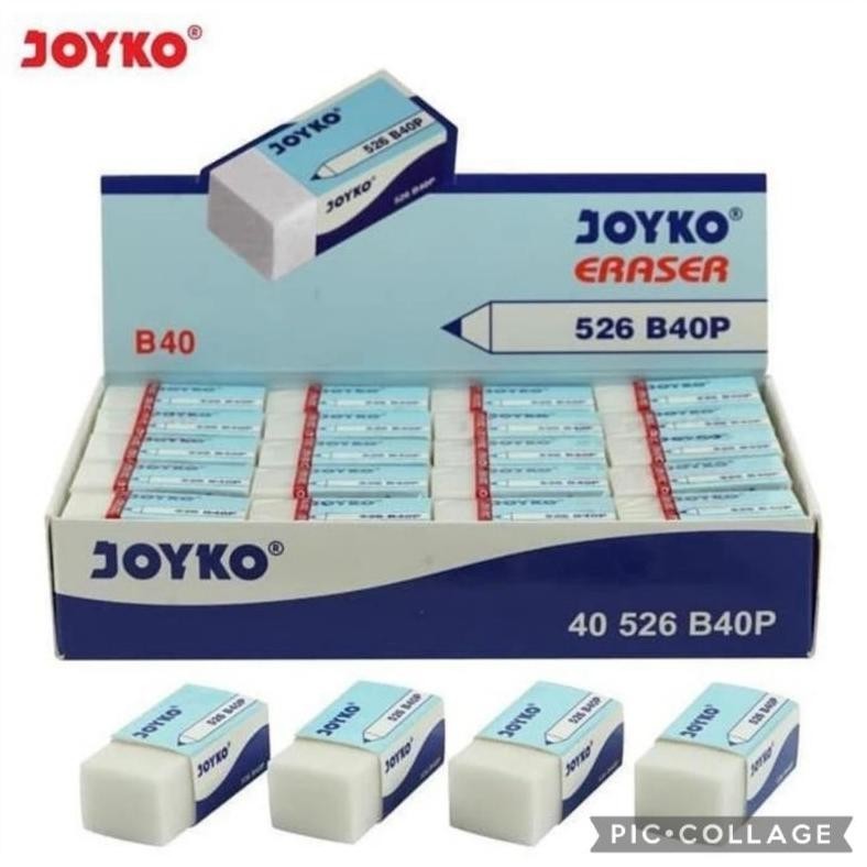 

Penghapus Joyko Putih / Eraser B40Bp / Penghapus Kecil Joyko Beccamiwrighttu