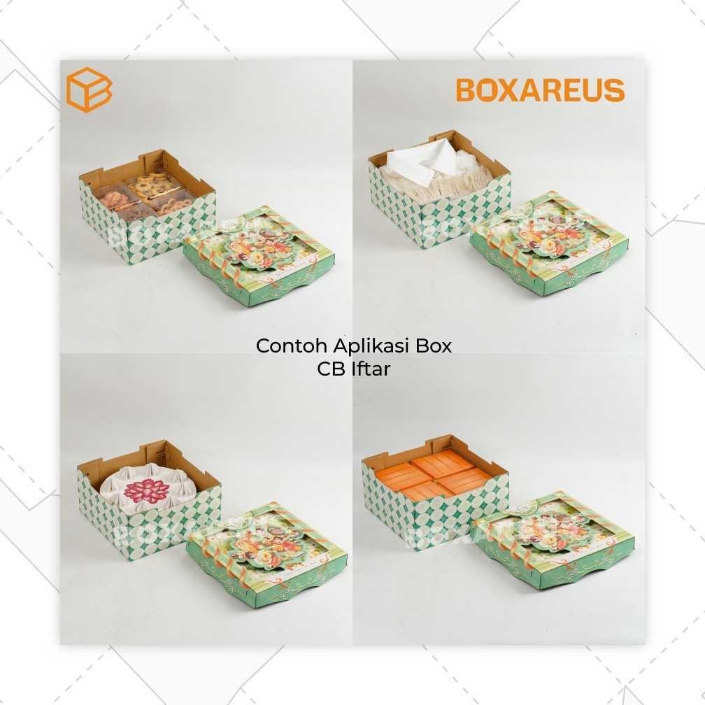 

Cake Box Lebaran Packaging Hampers Idul Fitri Dus Kemasan | CB IFTAR