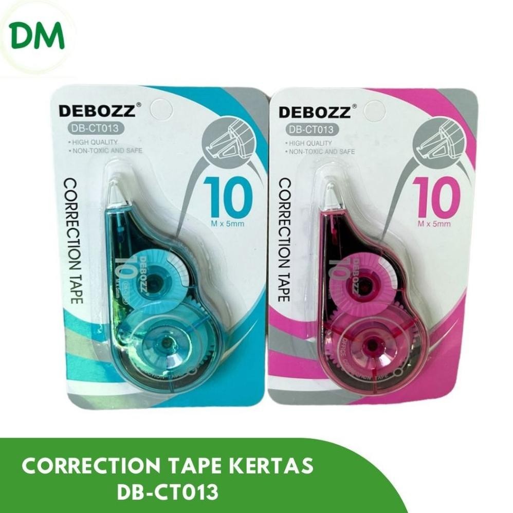 

Correction Tape / Stipo Kertas Deboz Db-Ct013 (1 Pcs) Murah Ericmibakertu