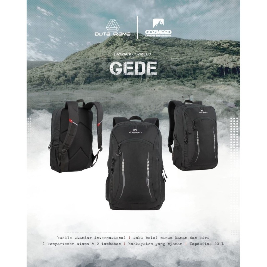 DUTAIRAMA - Tas Ransel Daypack Pria Cozmeed Seri Gede