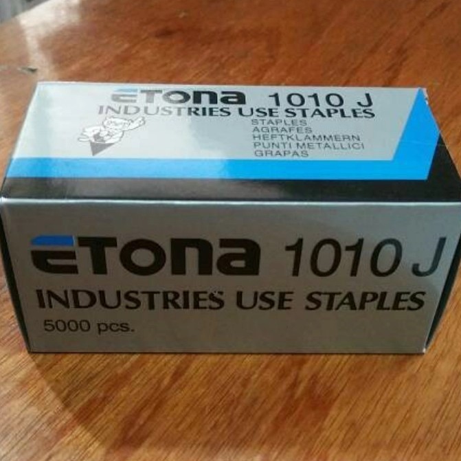 

Restock Isi Staples Tembak 10Mm / Etona 1010J - Industries Use Staples Free Ongkir