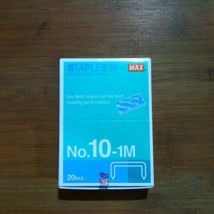 

Terbatas Isi Staples Kecil Max No 10 1 Box Isi 20 Pcs High Quality