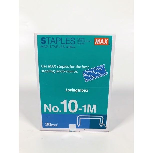 

Ready Isi Stapler Max No.10-1M Bebas Ongkir