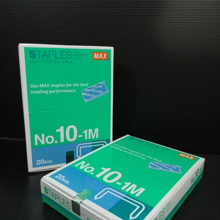 

Terbatas Isi Staples No. 10 Max Isi 20 Pak Kecil Murah