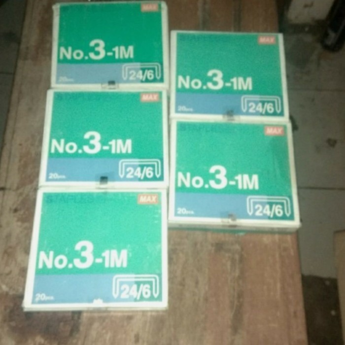 

Ready Isi Staples Max No 03 Sepak Isi 20 Dus Asli Best Seller