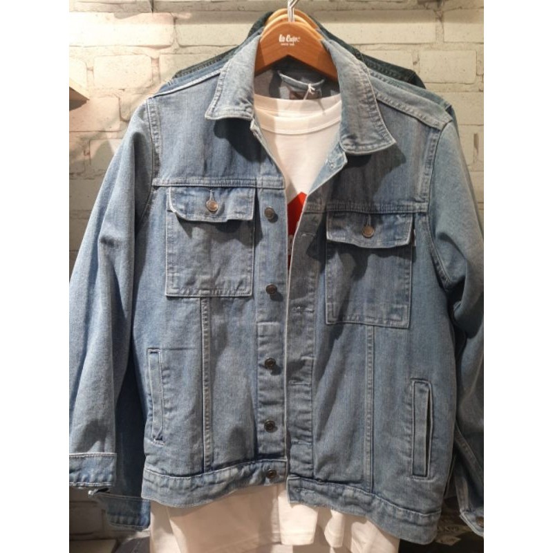 LEE COOPER - Jaket Jeans Denim Pria Size S-XXL Original