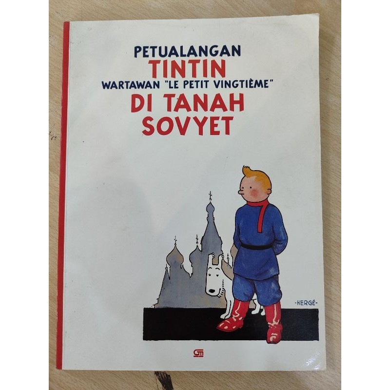 PETUALANGAN TINTIN DI TANAH SOVYET