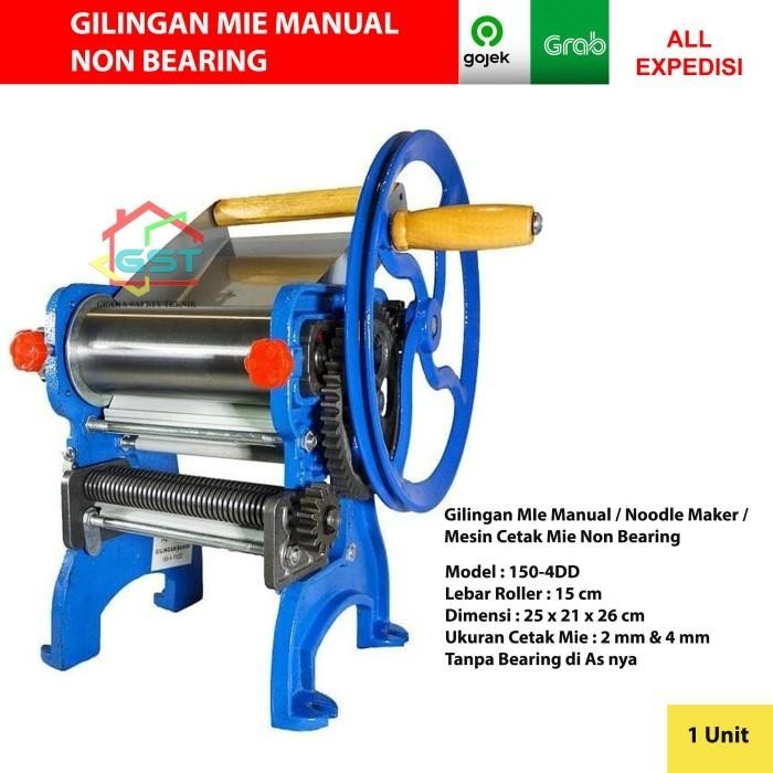 GILINGAN MIE MANUAL / NOODLE MAKER / MESIN CETAK MIE NON BEARING