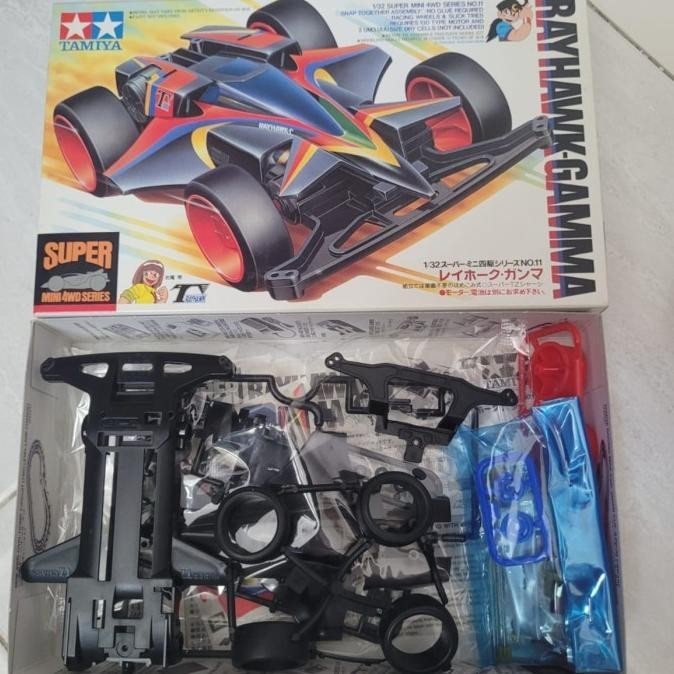 Tamiya Mini 4WD 1/32 tamiya 19511 Rayhawk-Gamma (Super TZ Chasis)