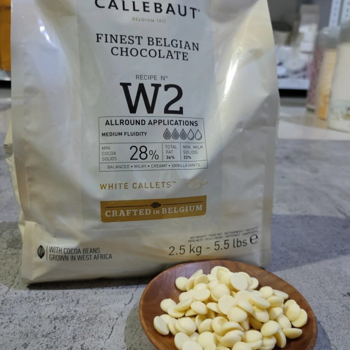 

Ready CALLEBAUT W2NV WHITE CHOCOLATE 1 KG