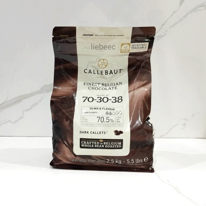 

Ready Cokelat Callebaut 70-30-80 500gr Chocolate Import 70.5% 500 gr 70%