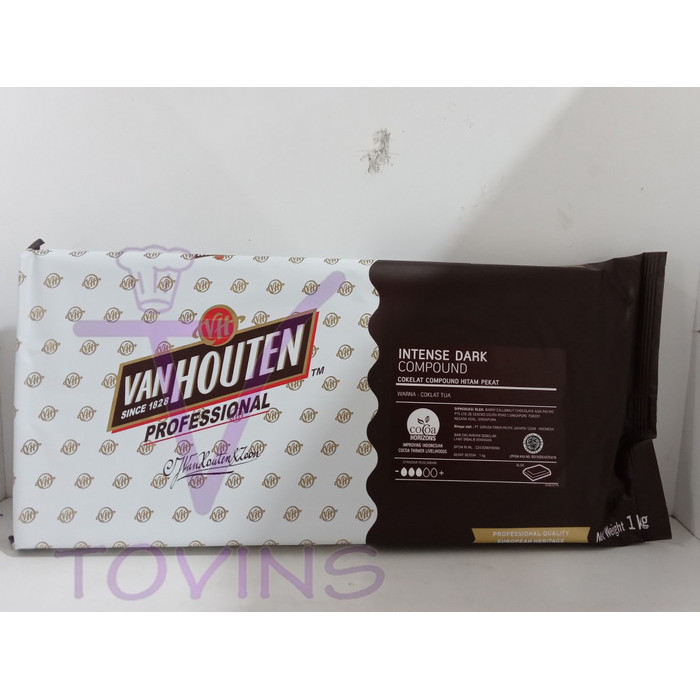 

Ready DARK COKLAT COMPOUND VANHOUTEN 1KG