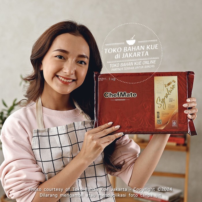 

Ready Chefmate - SIGNATURE Dark Chocolate 1kg Cokelat Batang Coklat Baking