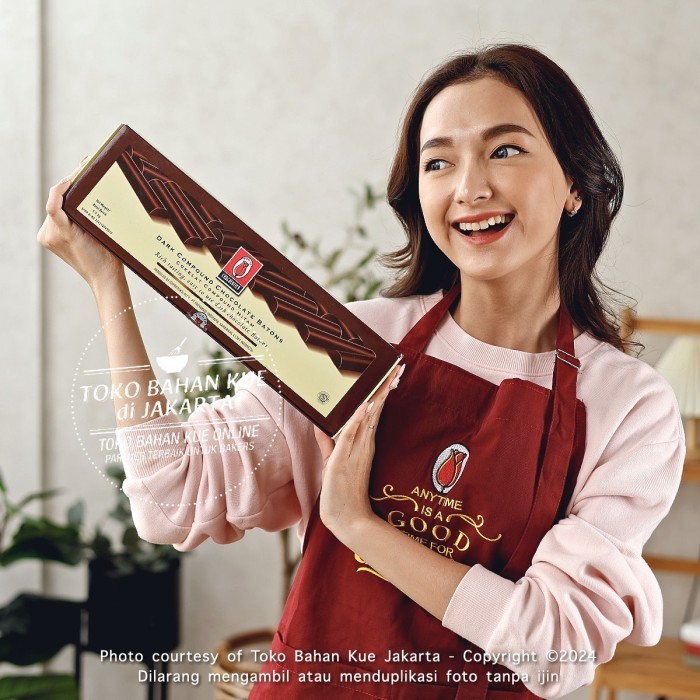 

Ready Chocolate Sticks Batons Tulip Compound Sticks Stik Coklat Baton 1,5kg