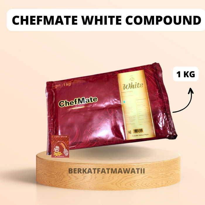 

Ready Chefmate white chocolate compound 1kg