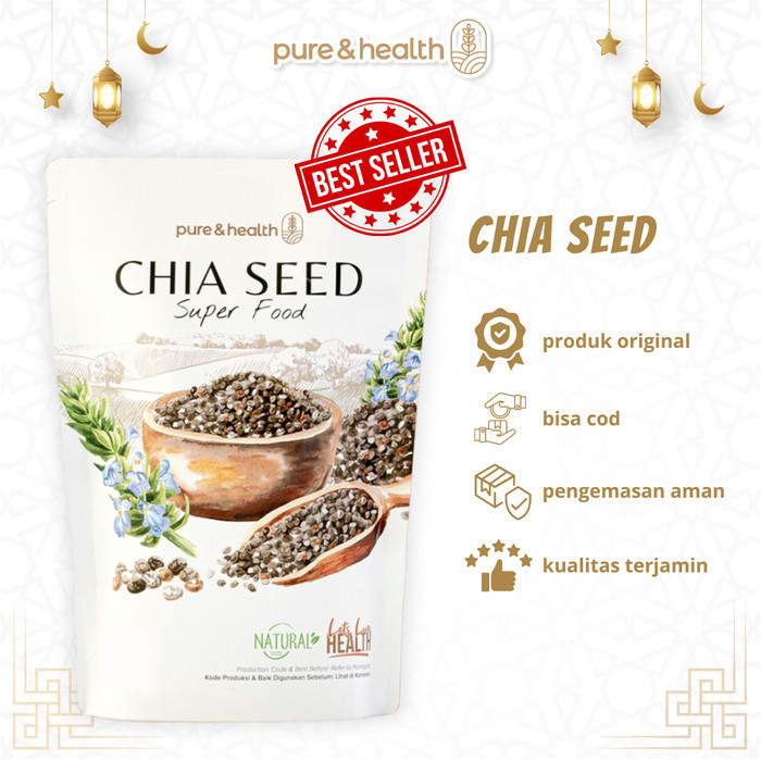 

Biji Chia Seed 1 Kg Organik Bla Chiaseed Natural Food