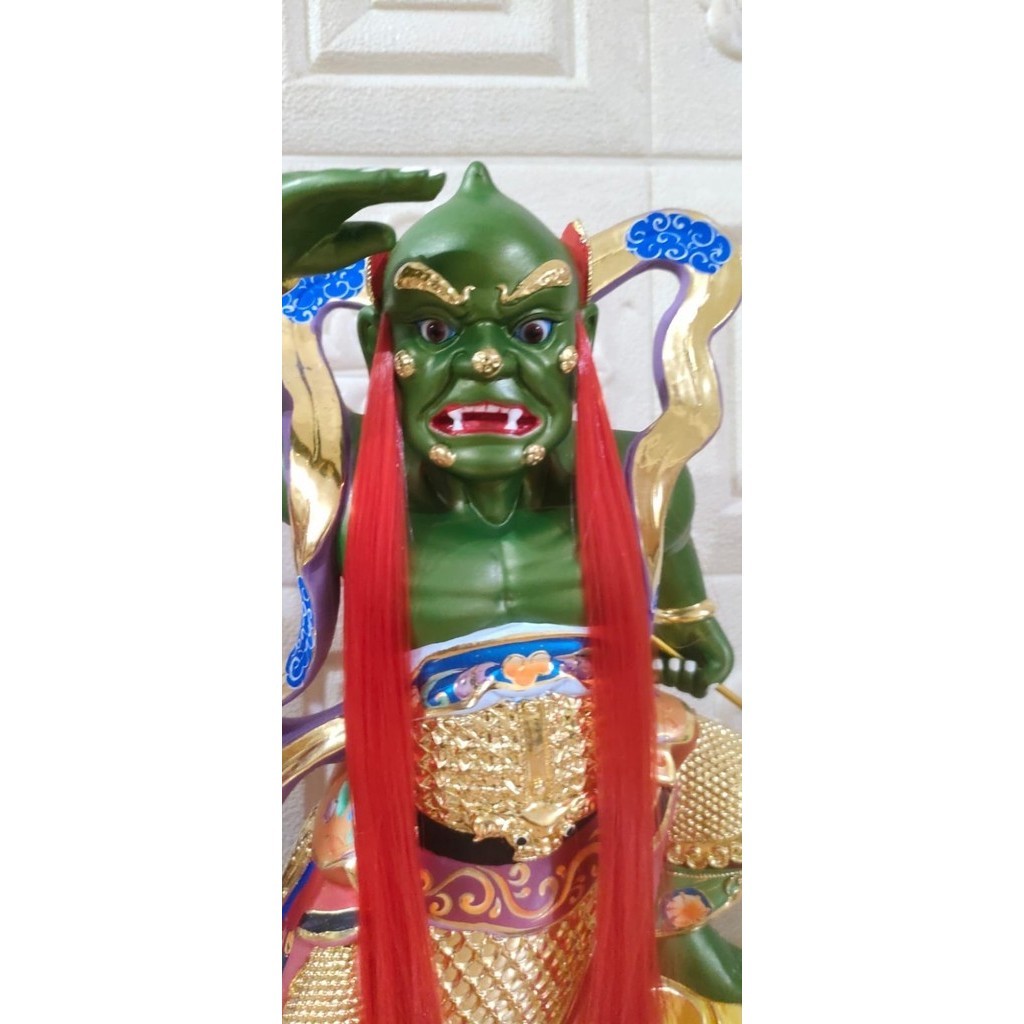 Fran Patung Dewa Qian Li Yan / Sun Feng Er- 12 Inch - Kayu Taiwan