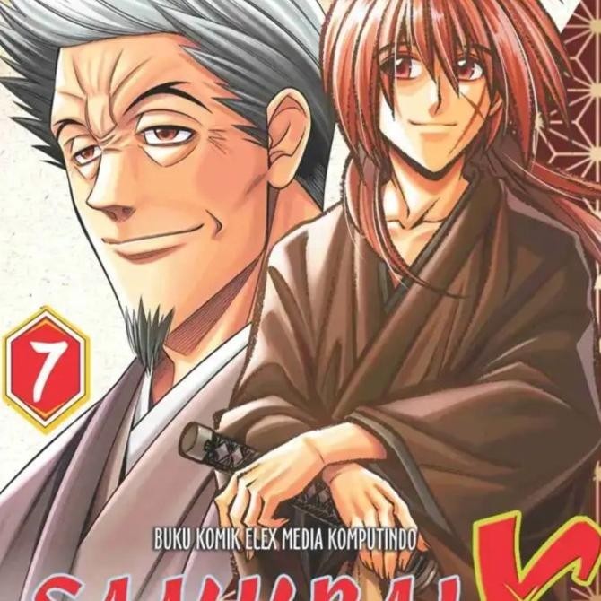 Buku komik samurai x hokkaido arc vol 7