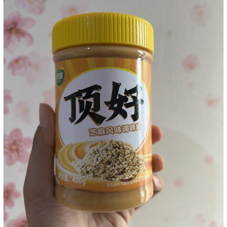 

Ready Sesame paste zhi ma feng wei tiao wei jiang 400gr