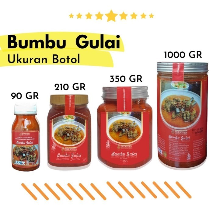 

Ready Bumbu Gulai Ikan dan Kambing Instan Spesial Non MSG