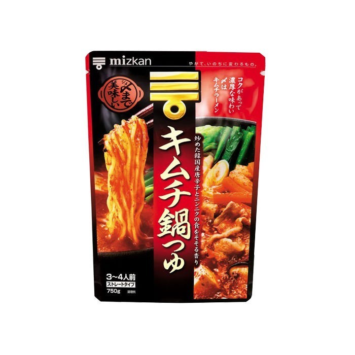 

Ready Mizkan Kimchi Nabe Straight Type / Soup Base for Hot Pot 750 GR