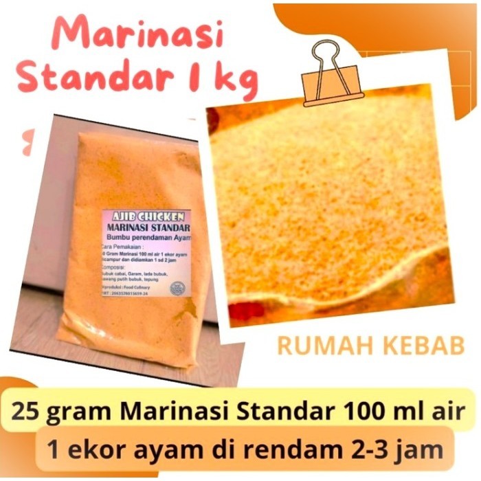 

Ready Bumbu Perendaman Marinasi 10 Kg GO-JEK-Marinasi Standar 10kg By GO-JEK