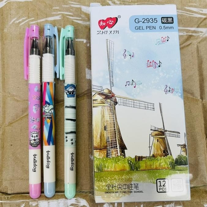 

pen gel zhixin 2935 bulldog