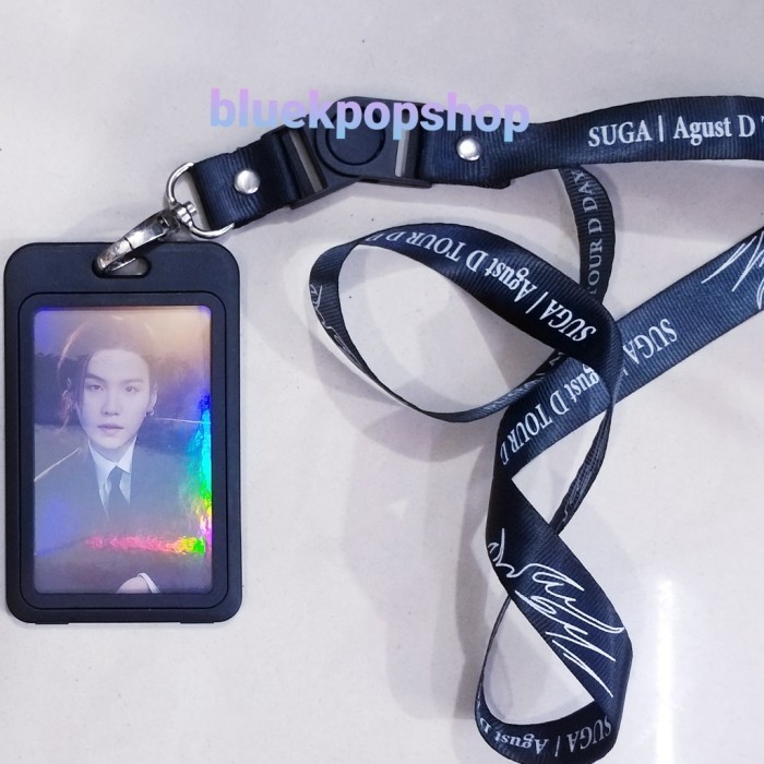 

Lanyard Id Card Tag Kpop Suga - Agust D World Tour 2023