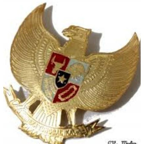 pin garuda besar untuk peci paskibra