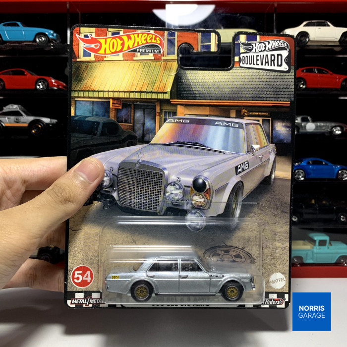 HOT WHEELS PREMIUM MERCEDES BENZ 300 SEL ERROR