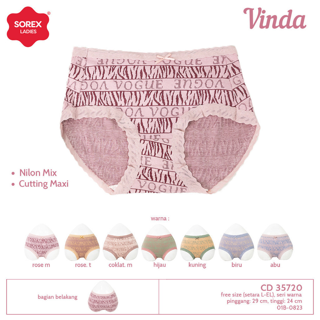 Sorex CD Celana dalam ladies maxi