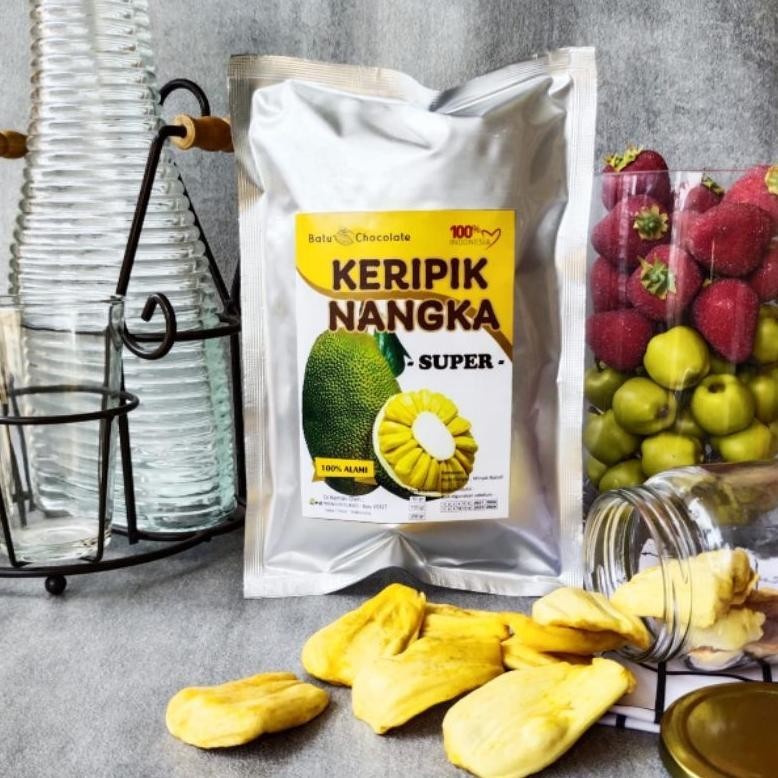 

Batu Chocolate - Keripik Buah Apel Nangka Isi 50 G - Keripik Sayur - Kerupuk Strawberry Durian - Oleh Oleh Khas Malang Batu
