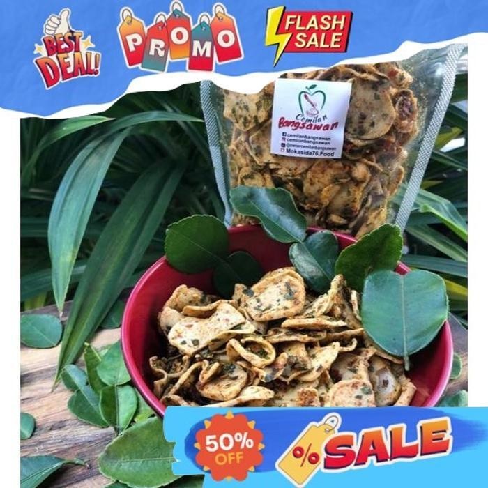 

KERIPIK BASRENG PEDAS ORIGINAL DAUN JERUK 500 GR SUPER RENYAH DAN CRISPY