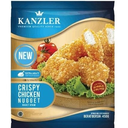 

Kanzler Crispy Chicken Nugget 450Gr / Nuget Ayam Kanzler