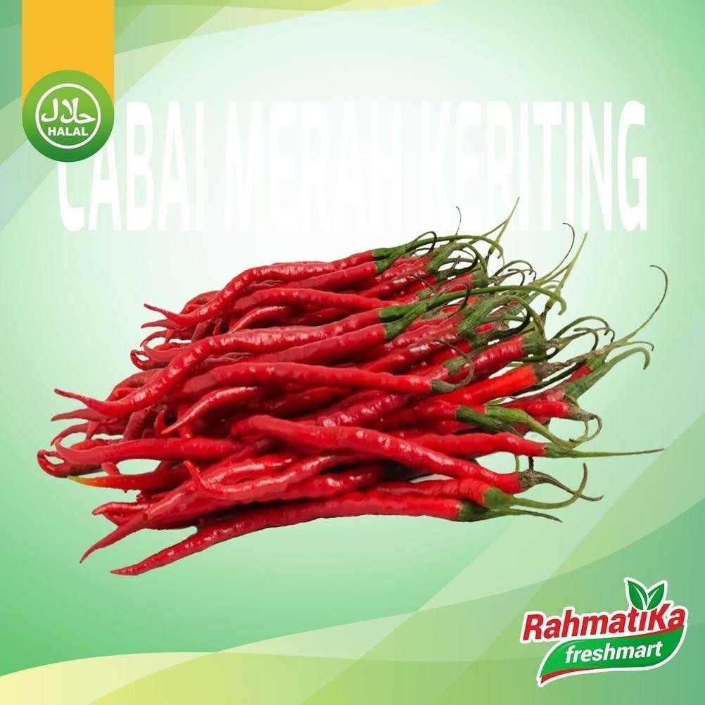 

Cabai Merah Keriting / Cabe Merah Keriting Fresh 250 Gram
