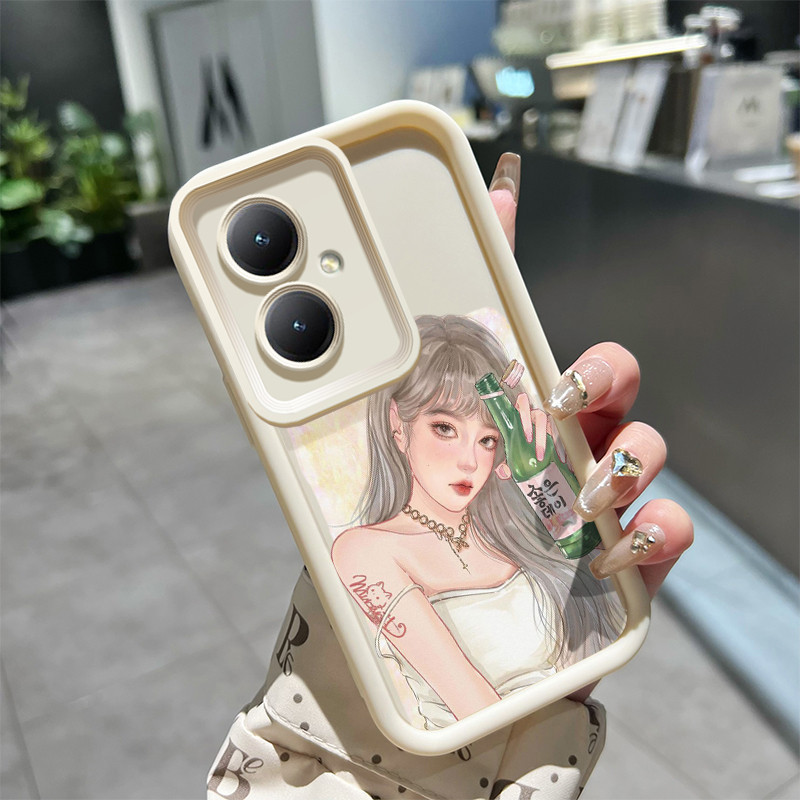 Casing Hp VIVO Y27 4G VIVO Y35+ 5G Case HP pelindung silikon Kesing lunak baru casing ponsel pola Ma