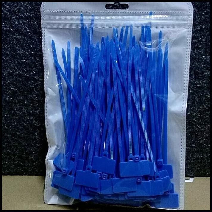 

GRATIS ONGKIR CABLE TIES LABEL TIE 4X150 MM / TIES KABEL/KABEL TIES BENDERA - KUNING