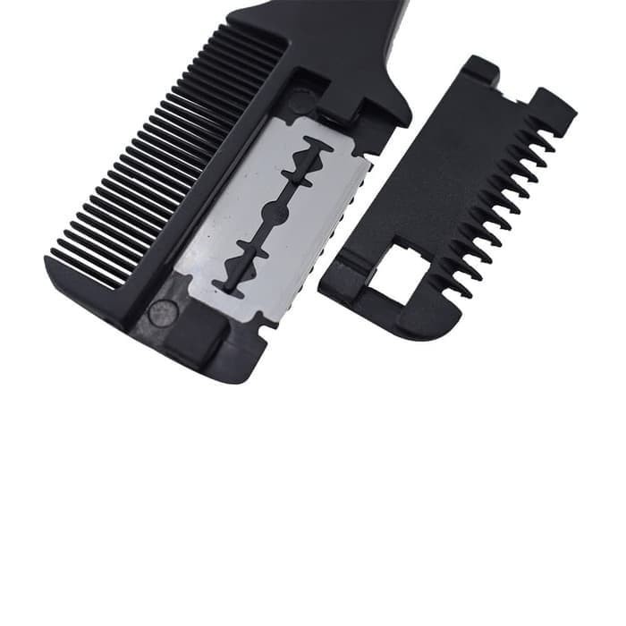 Sisir Rambut + Razor Cutter Untuk Rambut