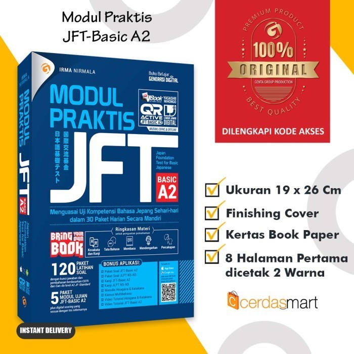 

Buku Uji Kompetensi Bahasa Jepang - Modul Praktis JFT Basic A2