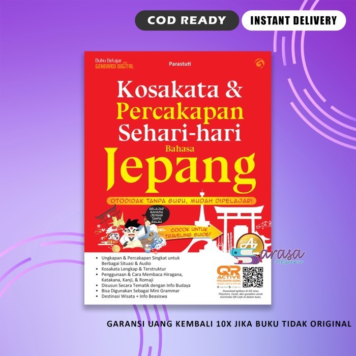 

BUKU SAKU BAHASA : KOSAKATA PERCAKAPAN SEHARI-HARI BAHASA JEPANG