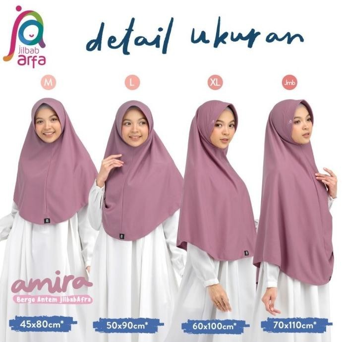 Amira Merah Maroon Jilbab Afra Arfa Bergo Pet Antem Instan Kaos